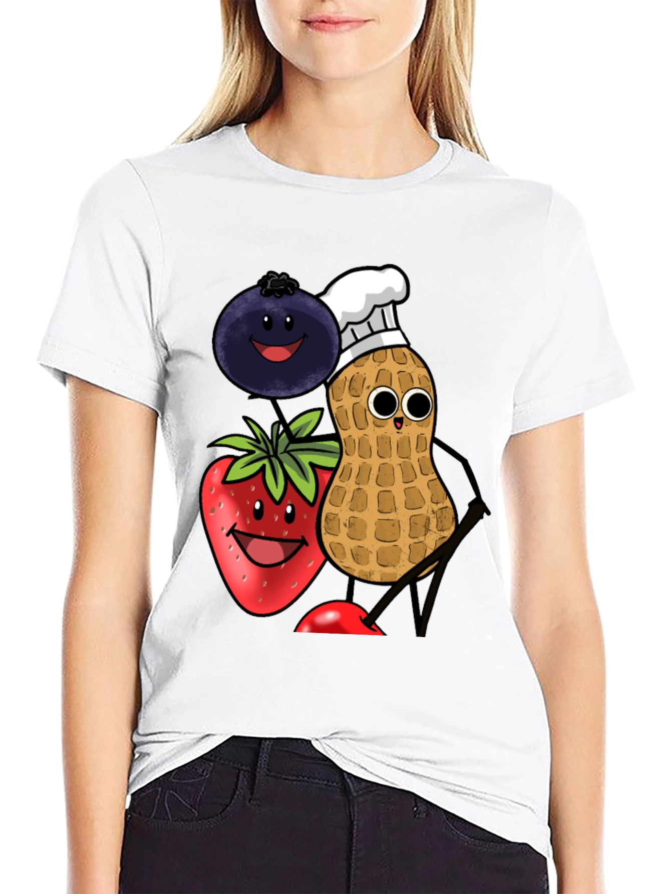 Chef Fruits Graphic T-Shirt