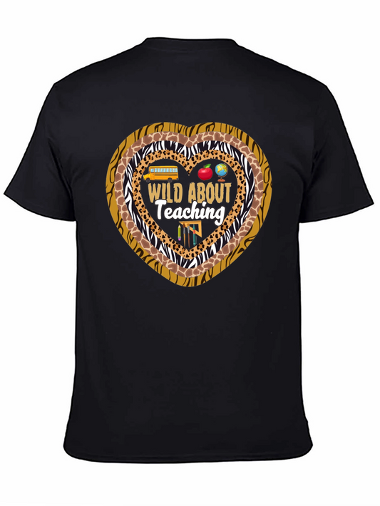 Wild About Teaching Graphic T-Shirt