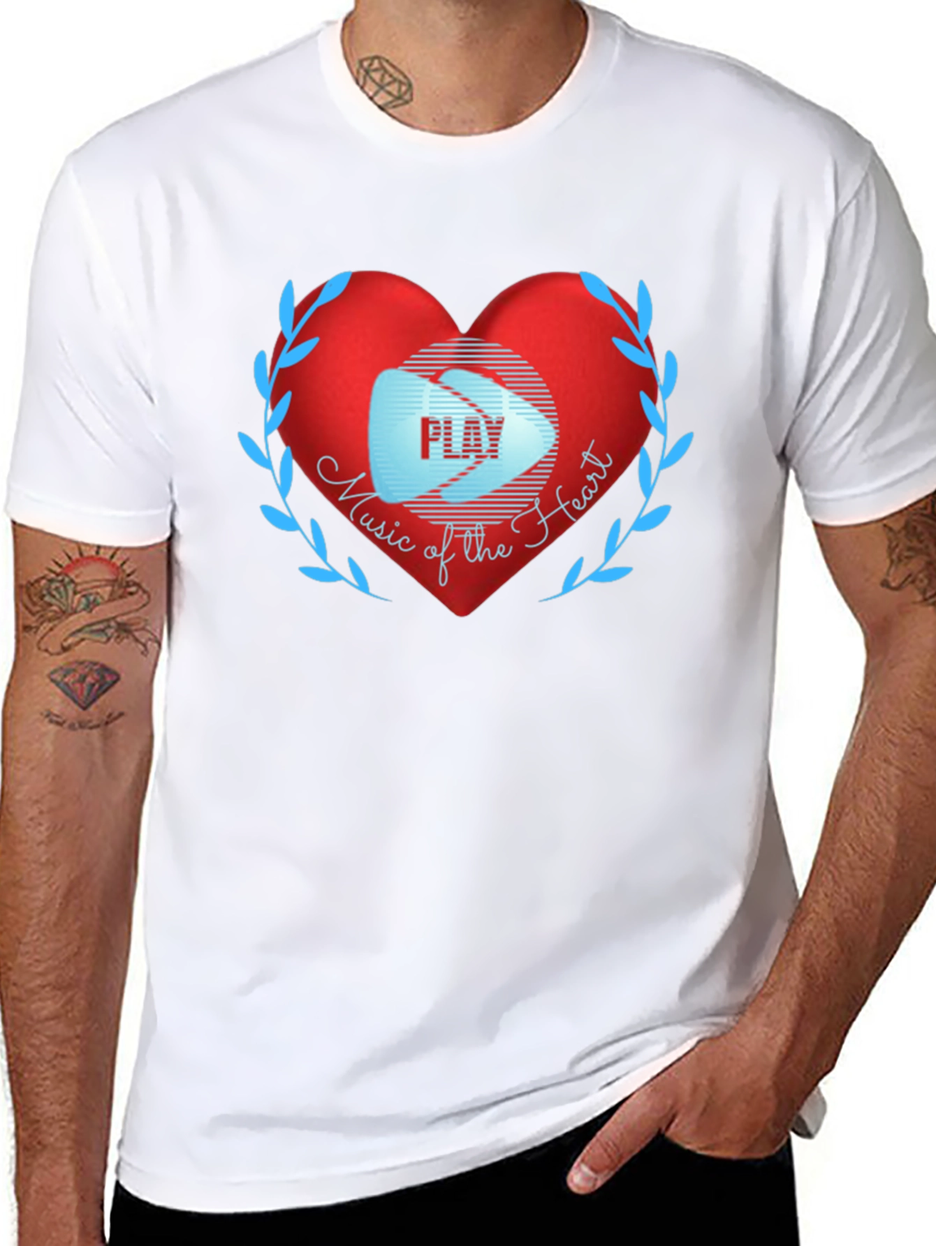 Music of the Heart Graphic Tee