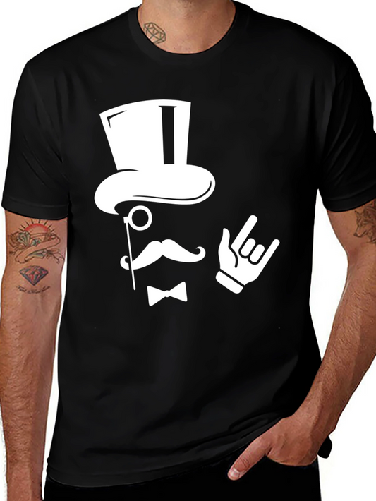 Gentleman Graphic Tee - Rock On Attitude