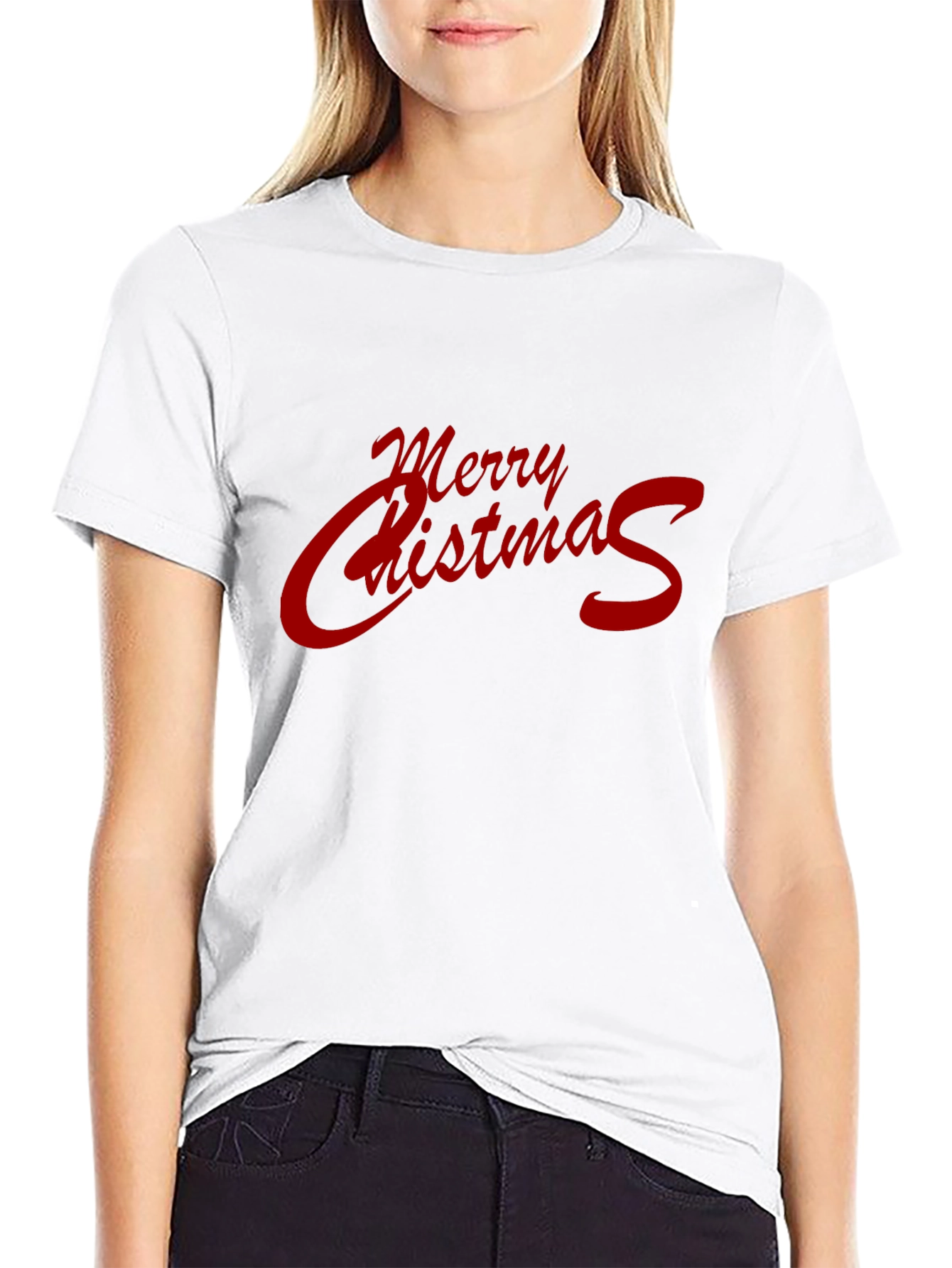 Merry Christmas Graphic T-Shirt - Holiday Style