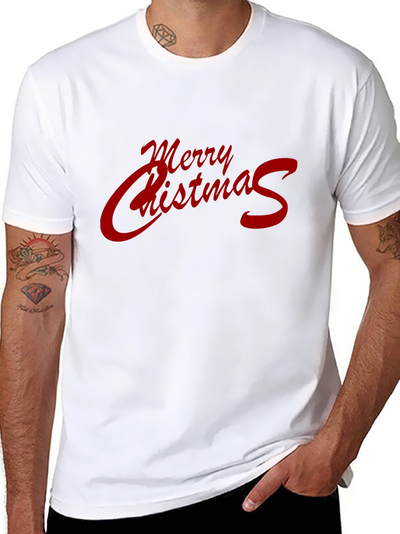 Merry Christmas Graphic T-Shirt - Holiday Style