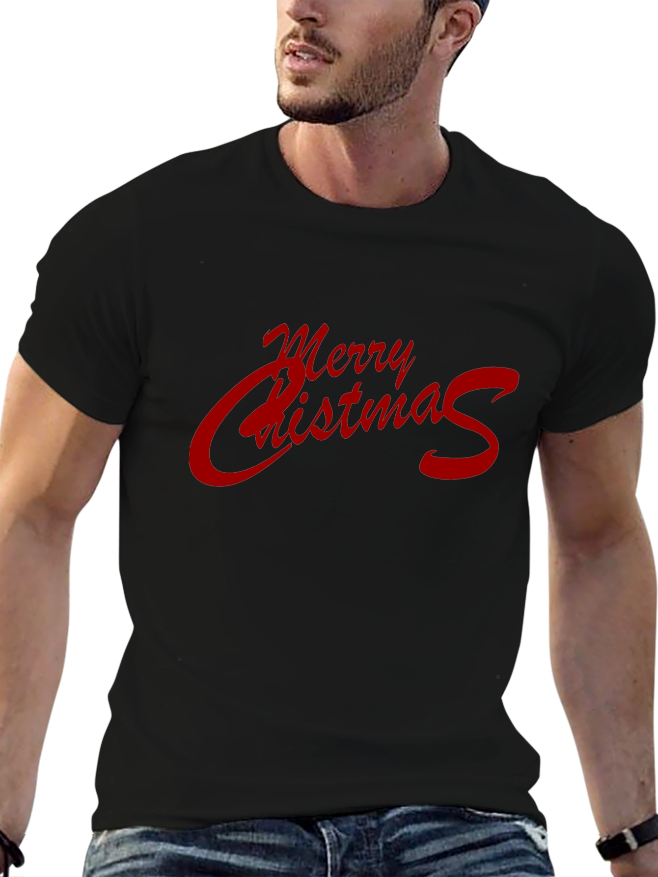 Merry Christmas Graphic T-Shirt - Holiday Style