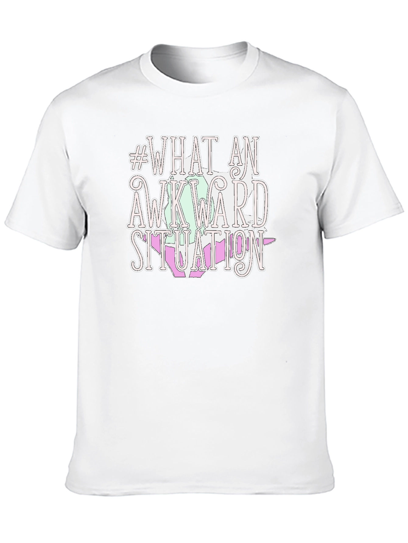 Awkward Situation Graphic T-Shirt