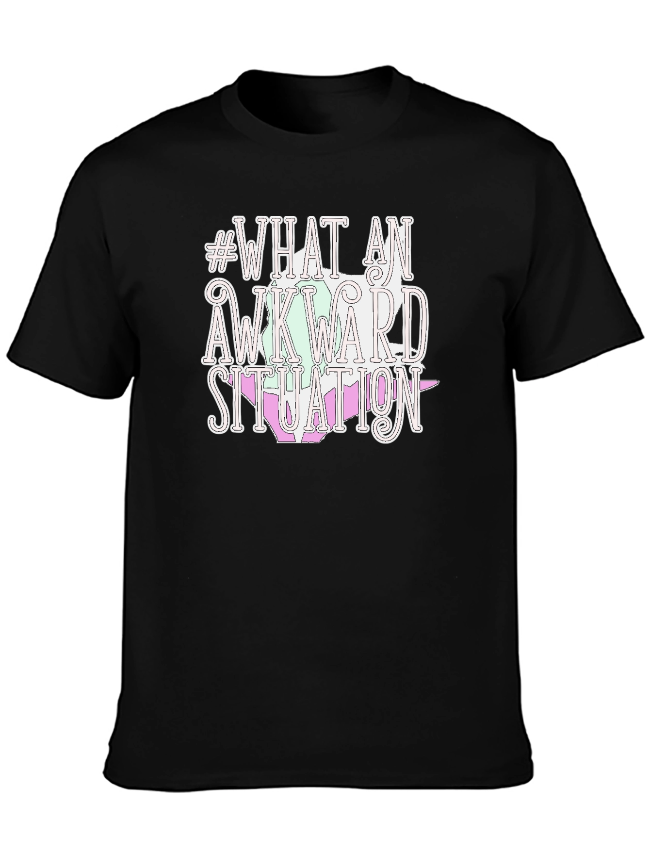 Awkward Situation Graphic T-Shirt