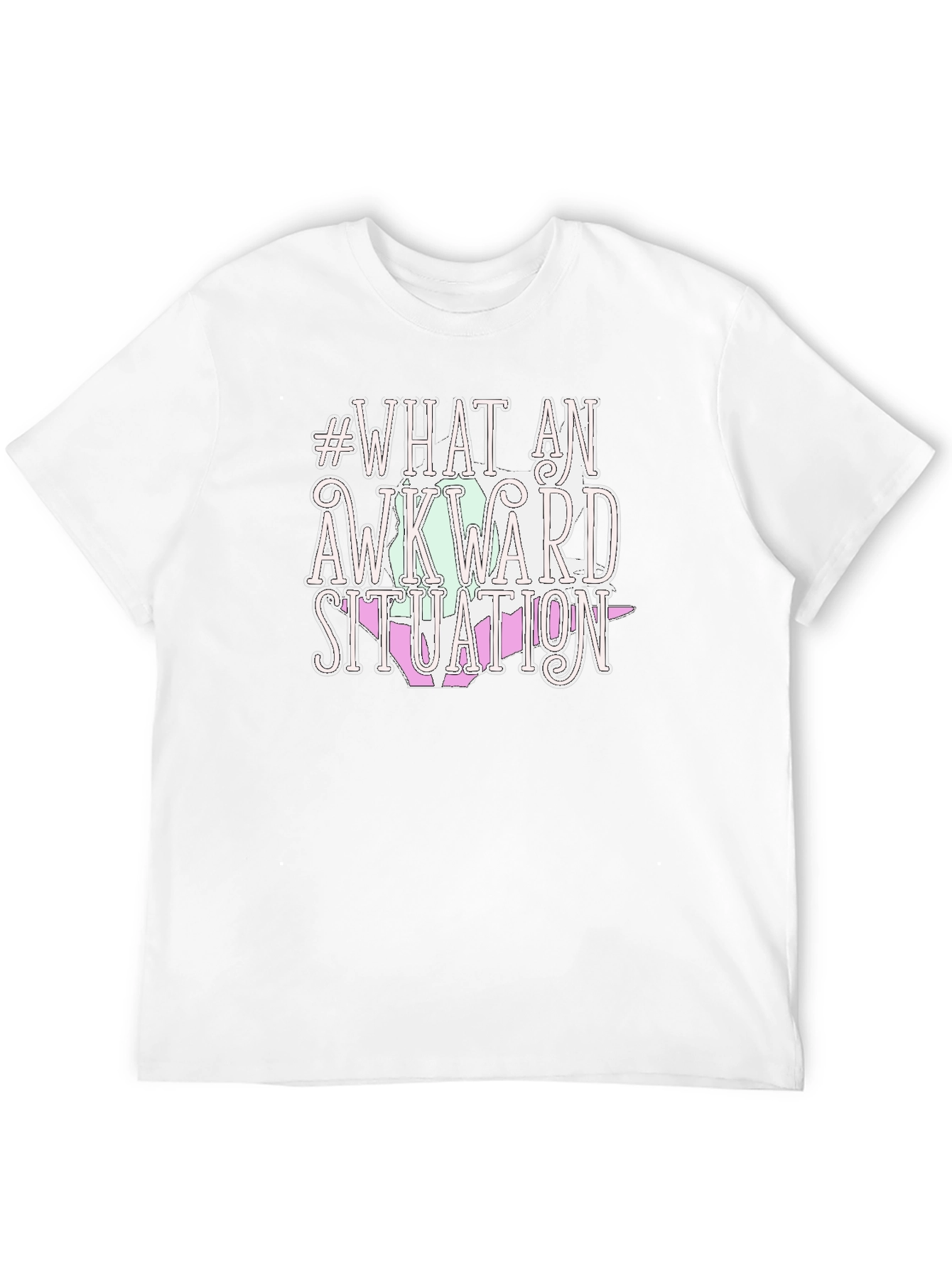 Awkward Situation Graphic T-Shirt