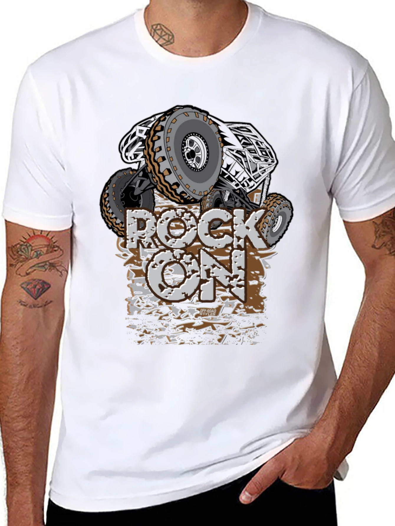 Rock On Off-Road Styles Graphic Tee