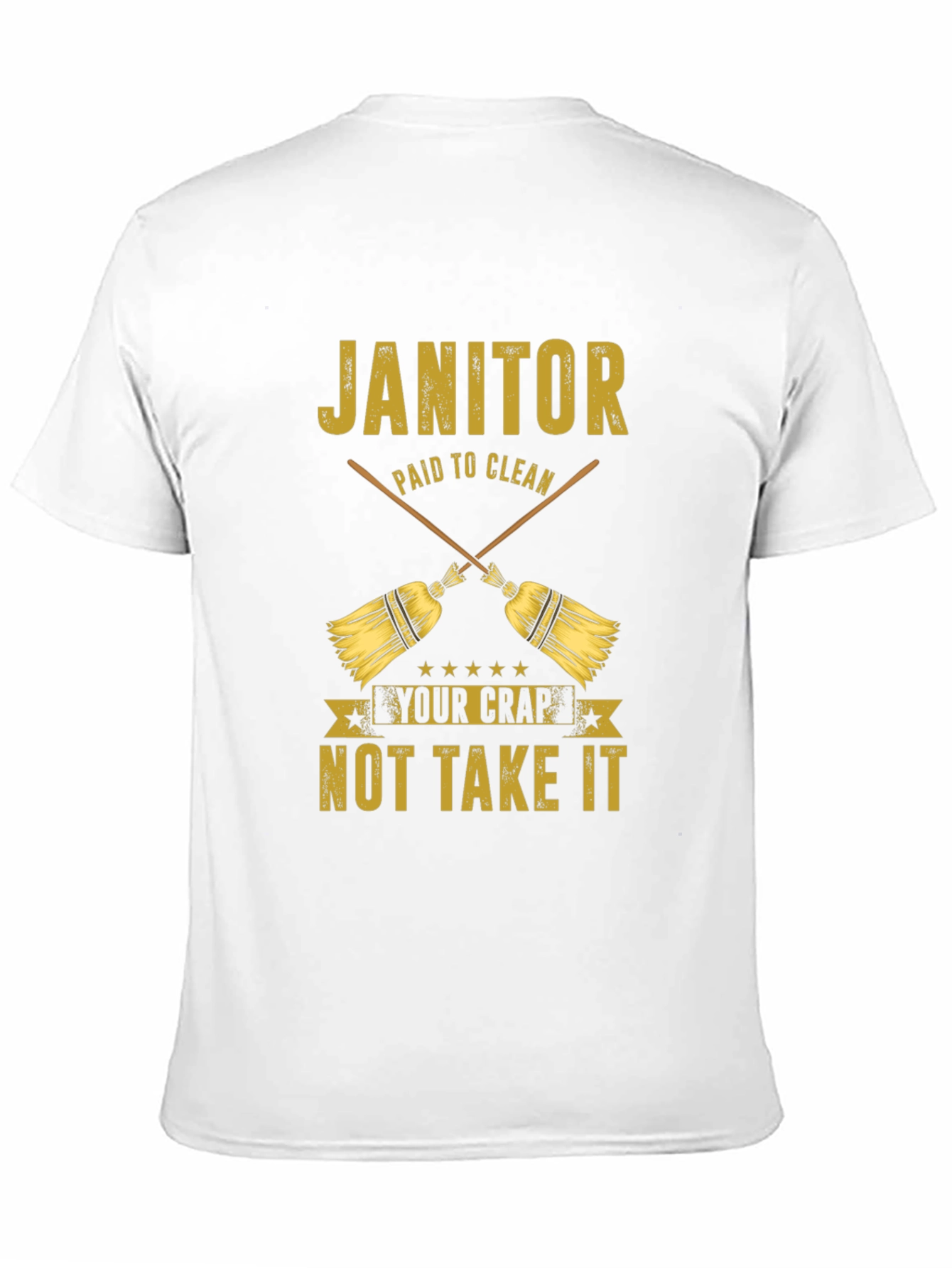 Janitor Funny Graphic T-Shirt