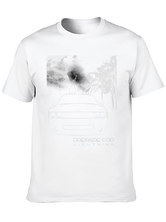 Prepare for Lightning Graphic Tee - Black