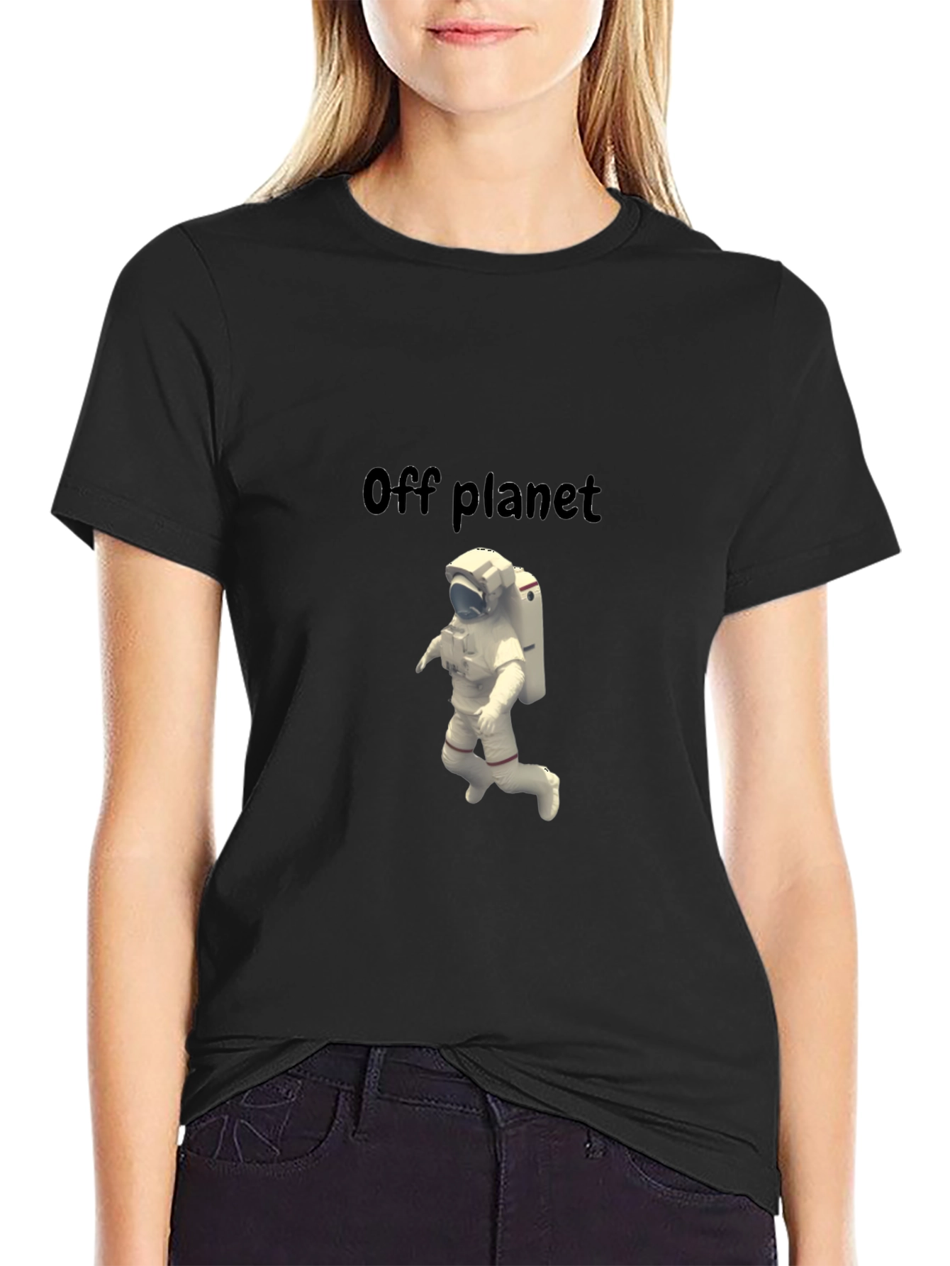 Off Planet Astronaut Graphic T-Shirt
