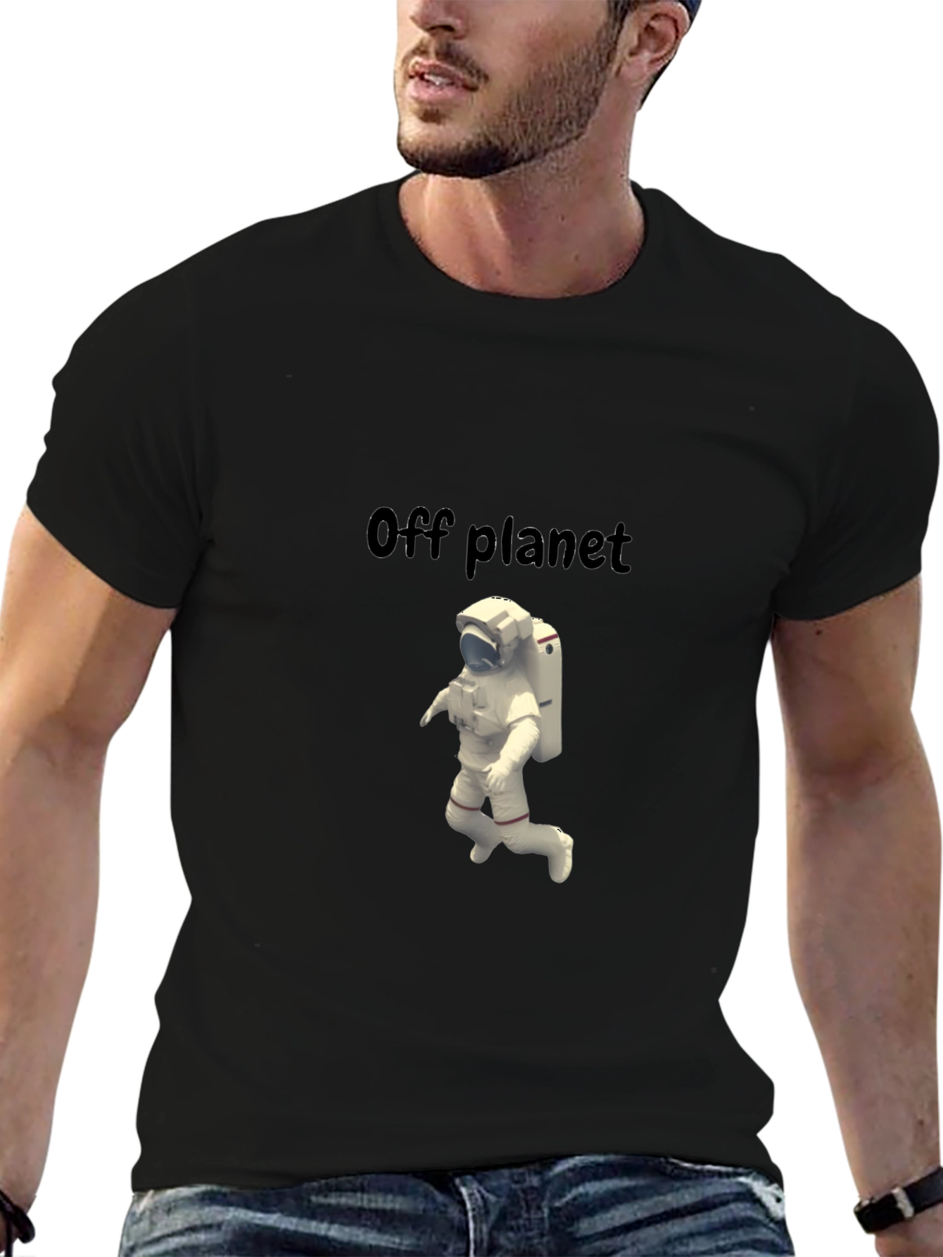 Off Planet Astronaut Graphic T-Shirt
