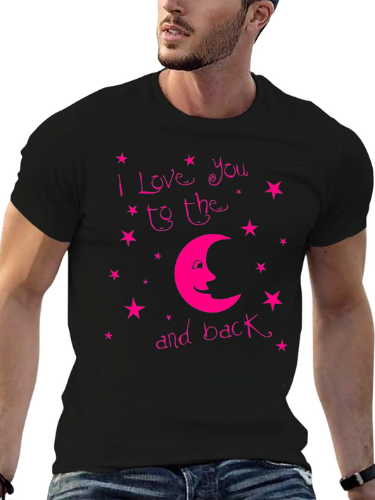 I Love You To The Moon & Back Graphic Tee
