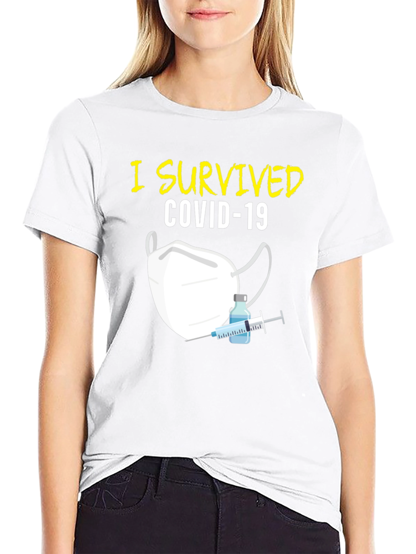 I Survived COVID-19 Graphic T-Shirt