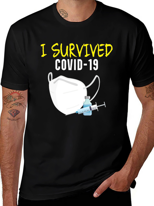 I Survived COVID-19 Graphic T-Shirt