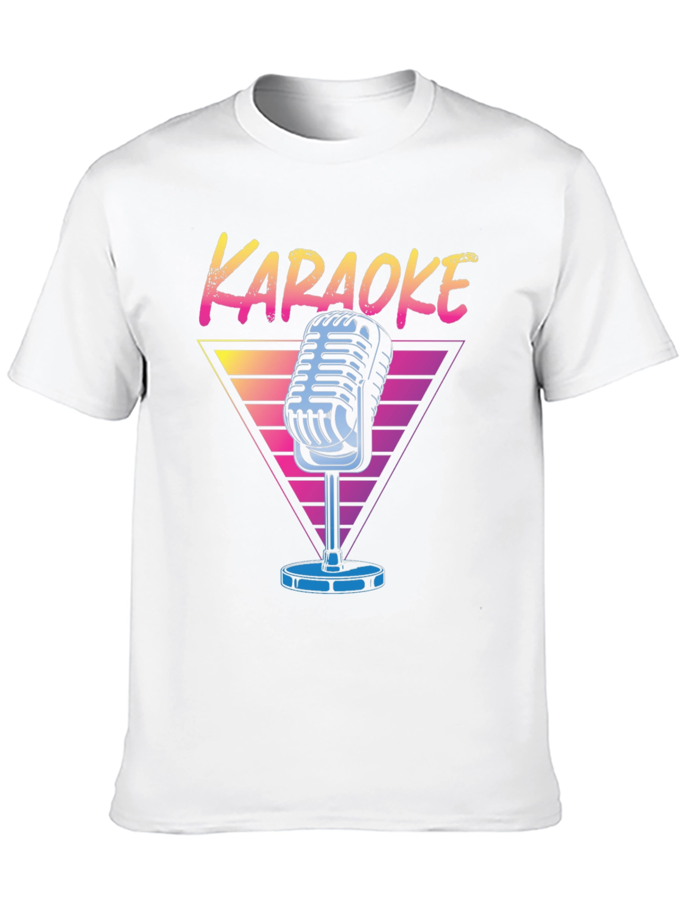 Karaoke Retro Microphone T-Shirt