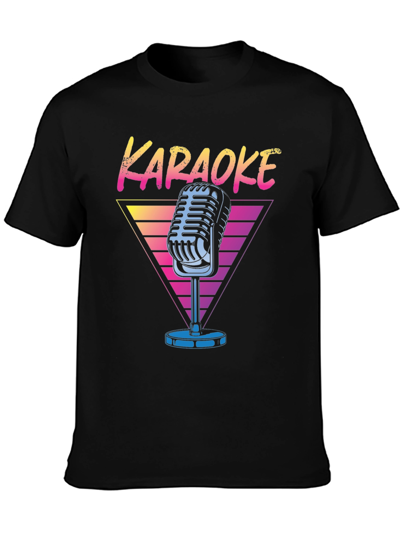 Karaoke Retro Microphone T-Shirt