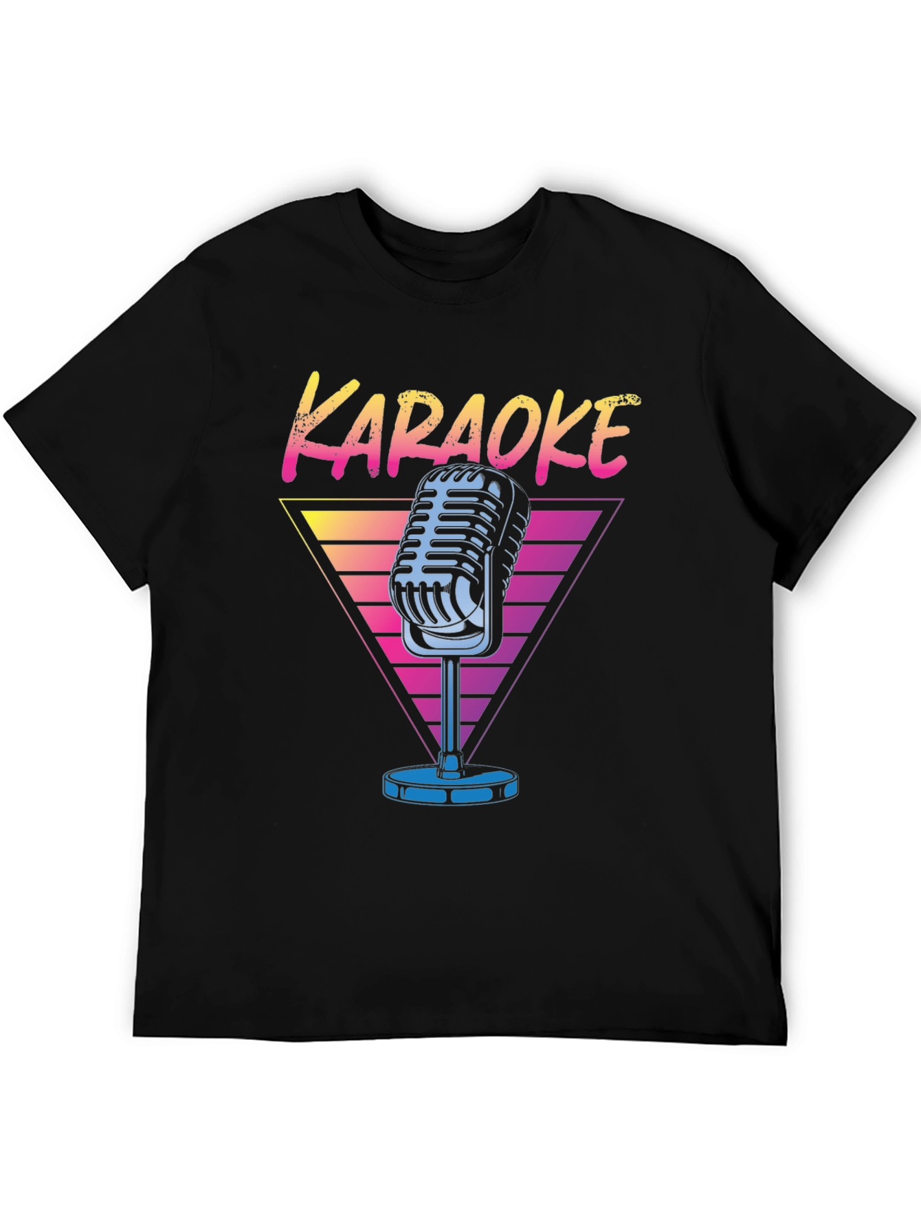 Karaoke Retro Microphone T-Shirt