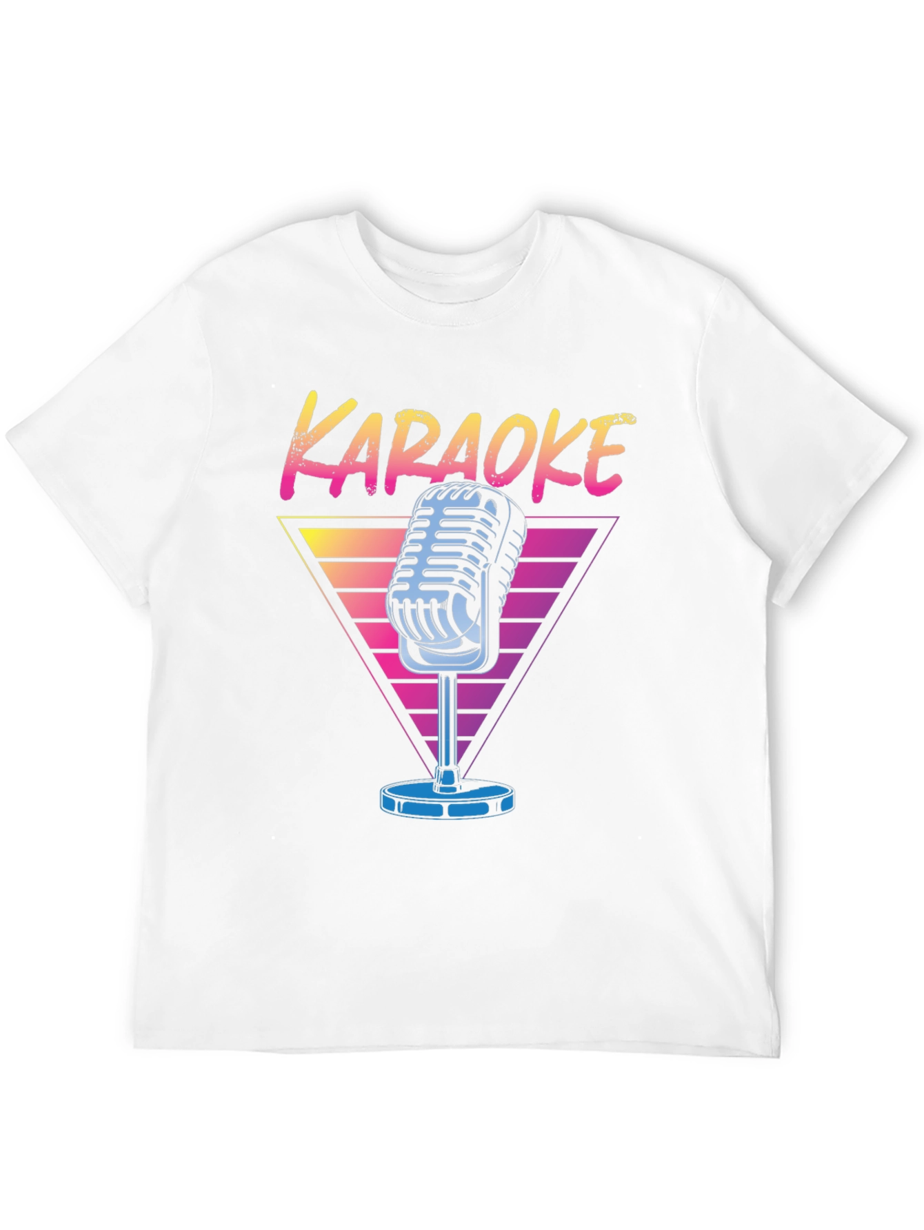 Karaoke Retro Microphone T-Shirt