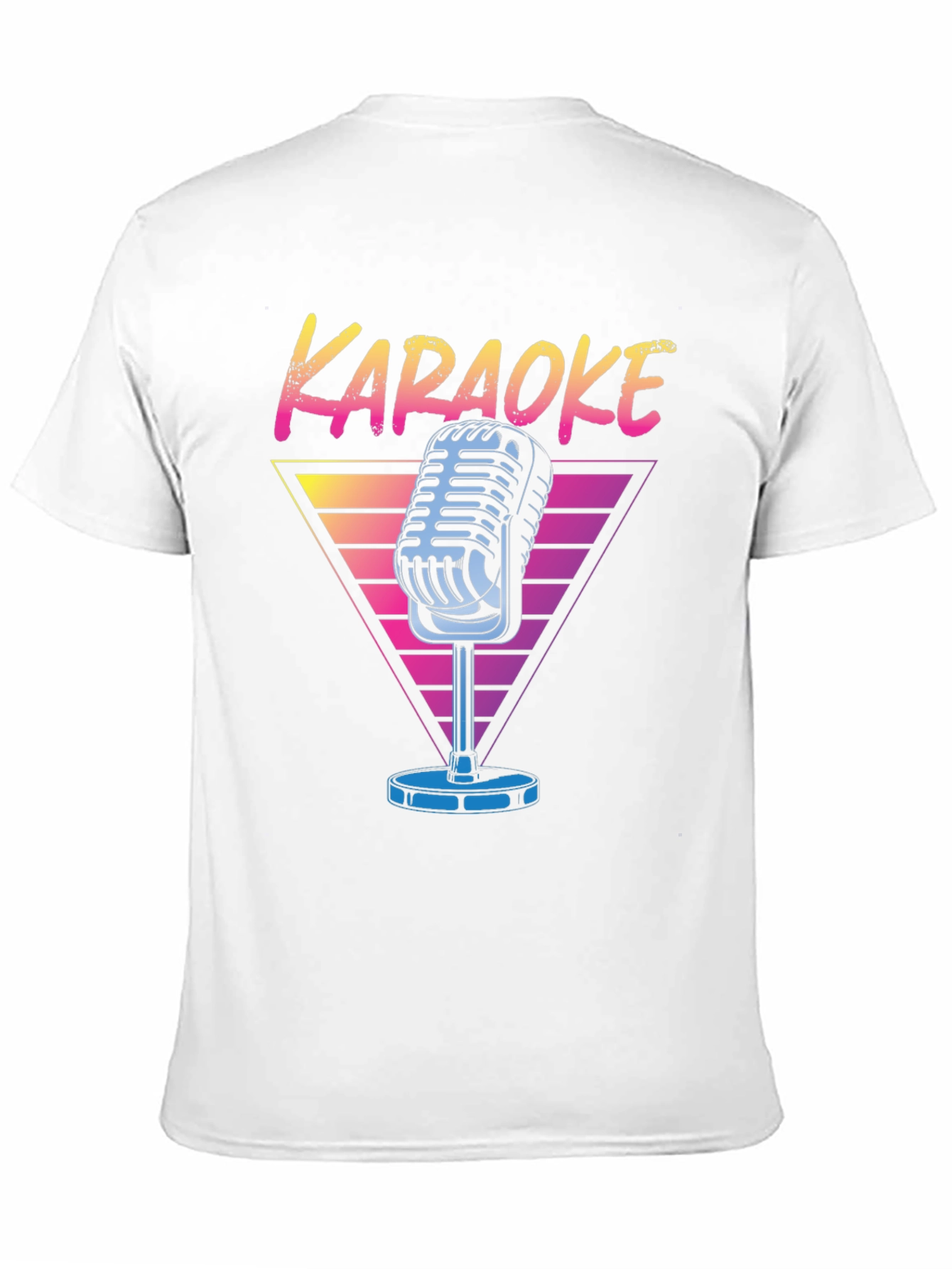 Karaoke Retro Microphone T-Shirt