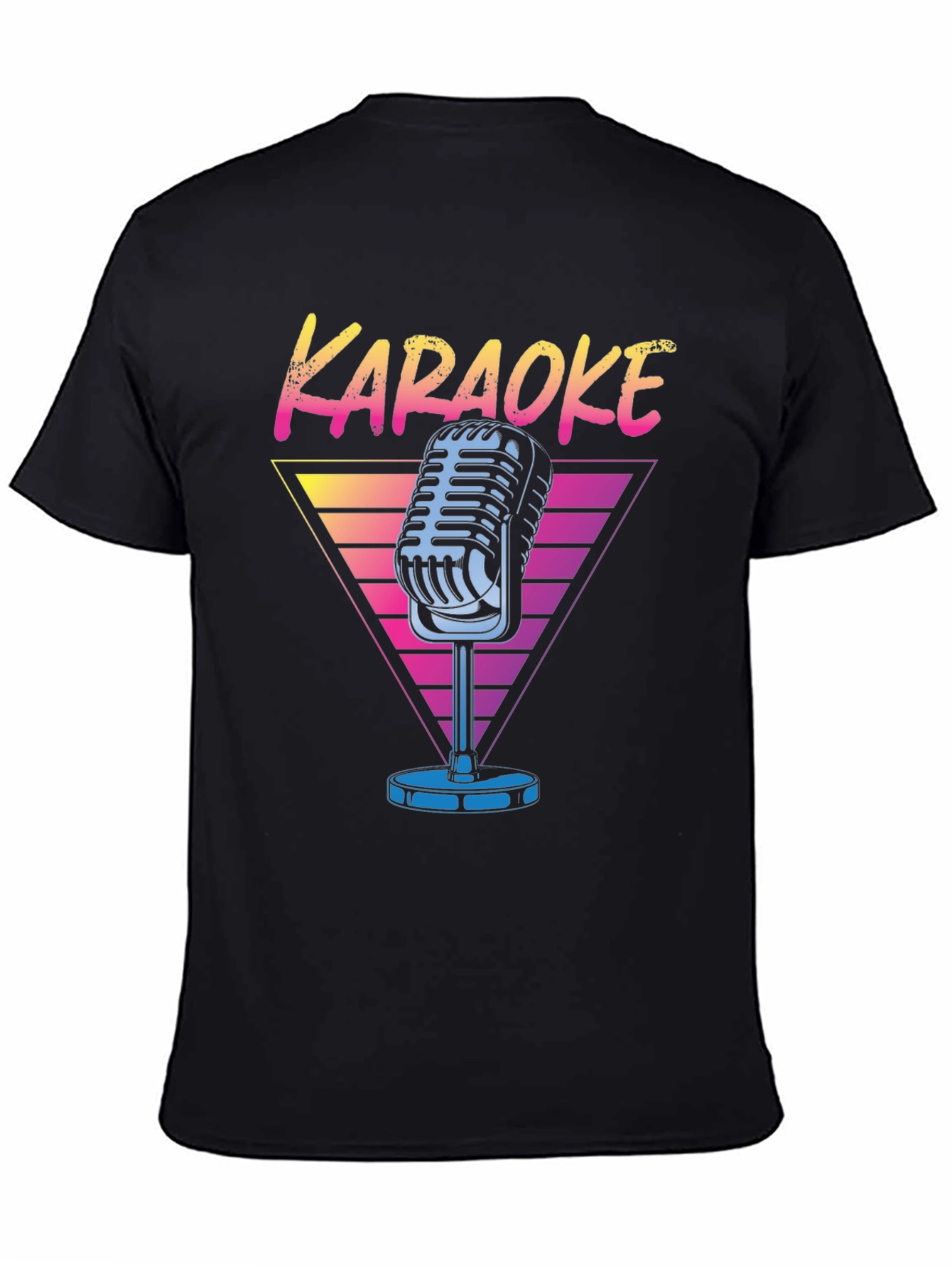 Karaoke Retro Microphone T-Shirt