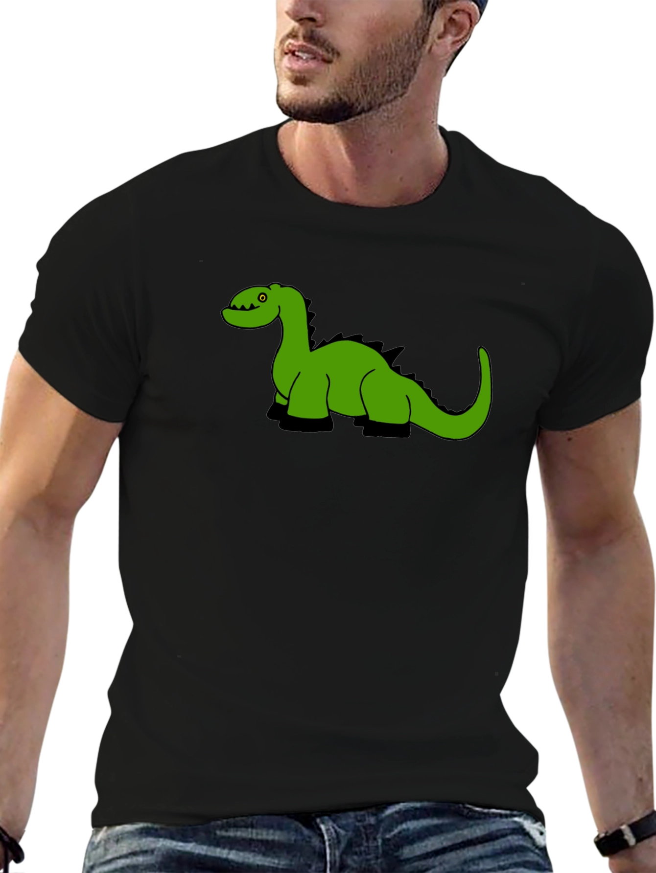 Dino Graphic T-Shirt - Comfortable Casual Wear