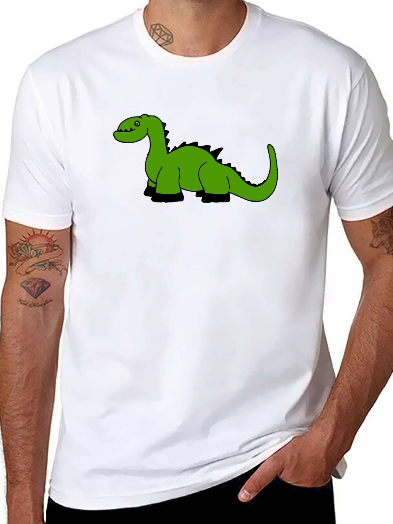 Dino Graphic T-Shirt - Comfortable Casual Wear