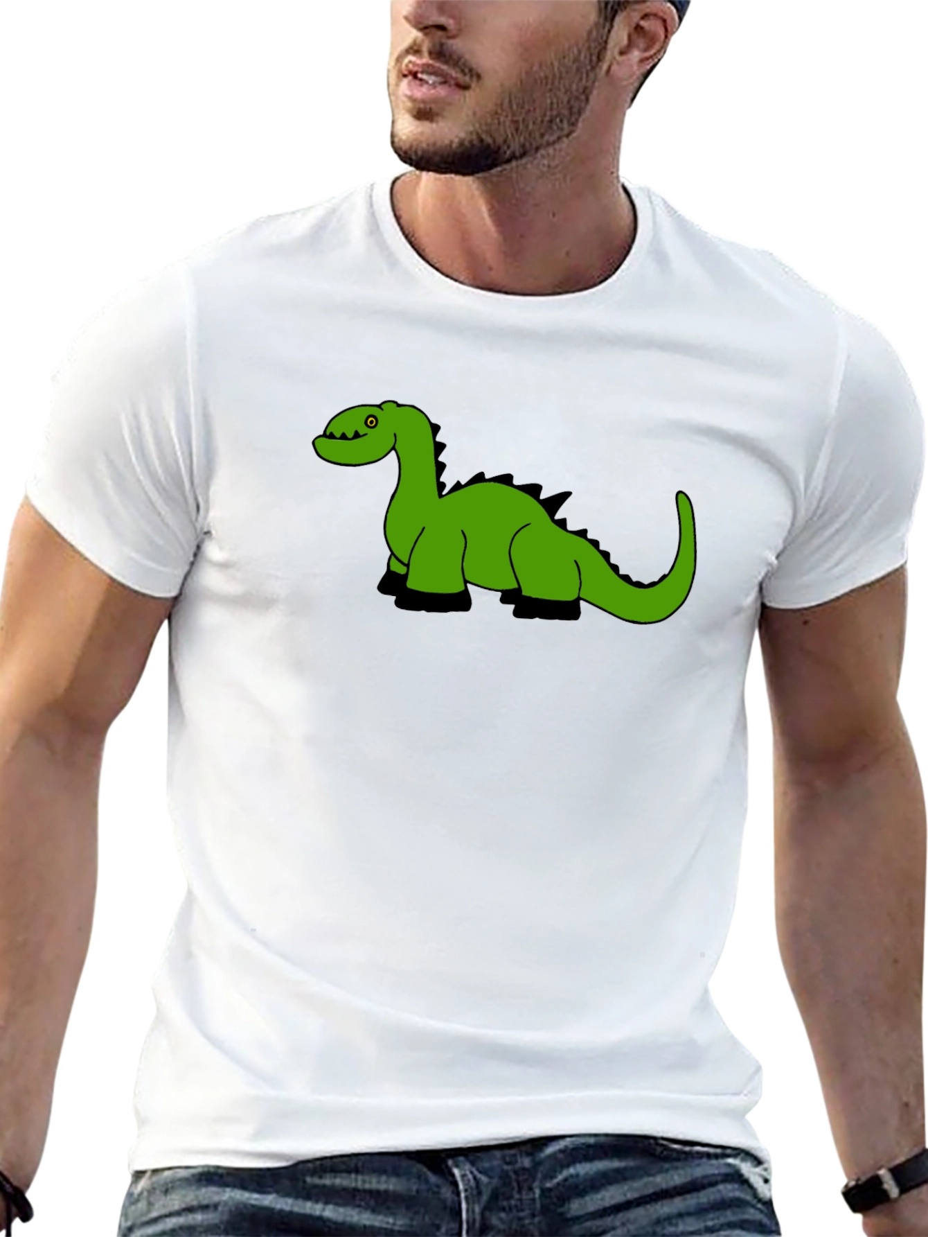 Dino Graphic T-Shirt - Comfortable Casual Wear