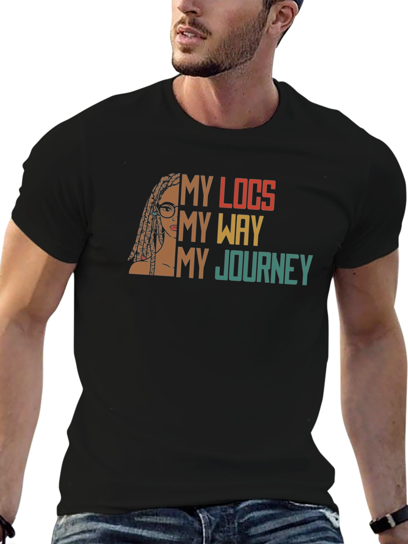 My Locs My Way My Journey T-Shirt