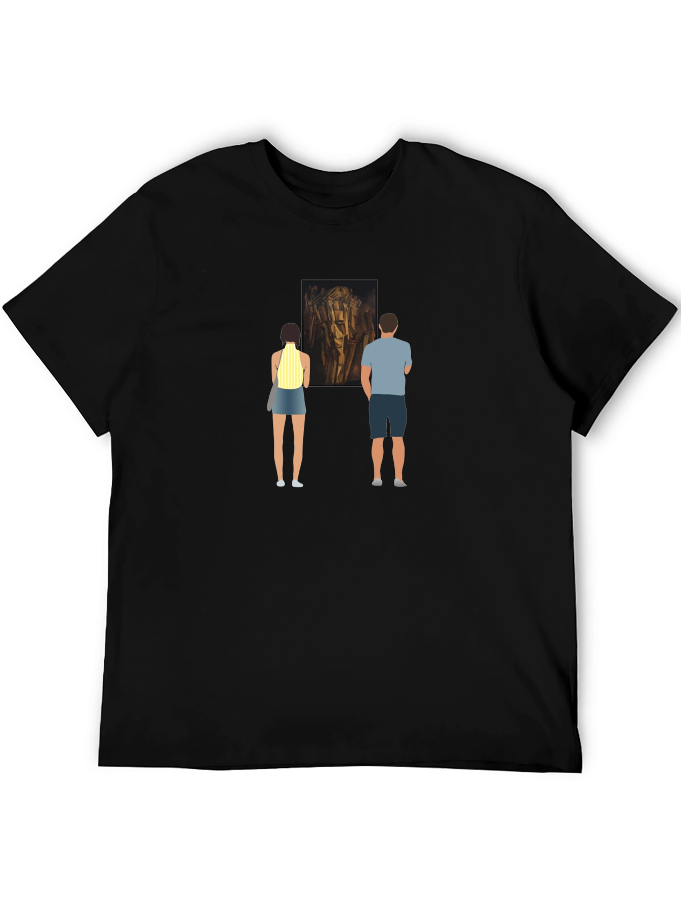 Art Lovers Tee: Museum Visit Design