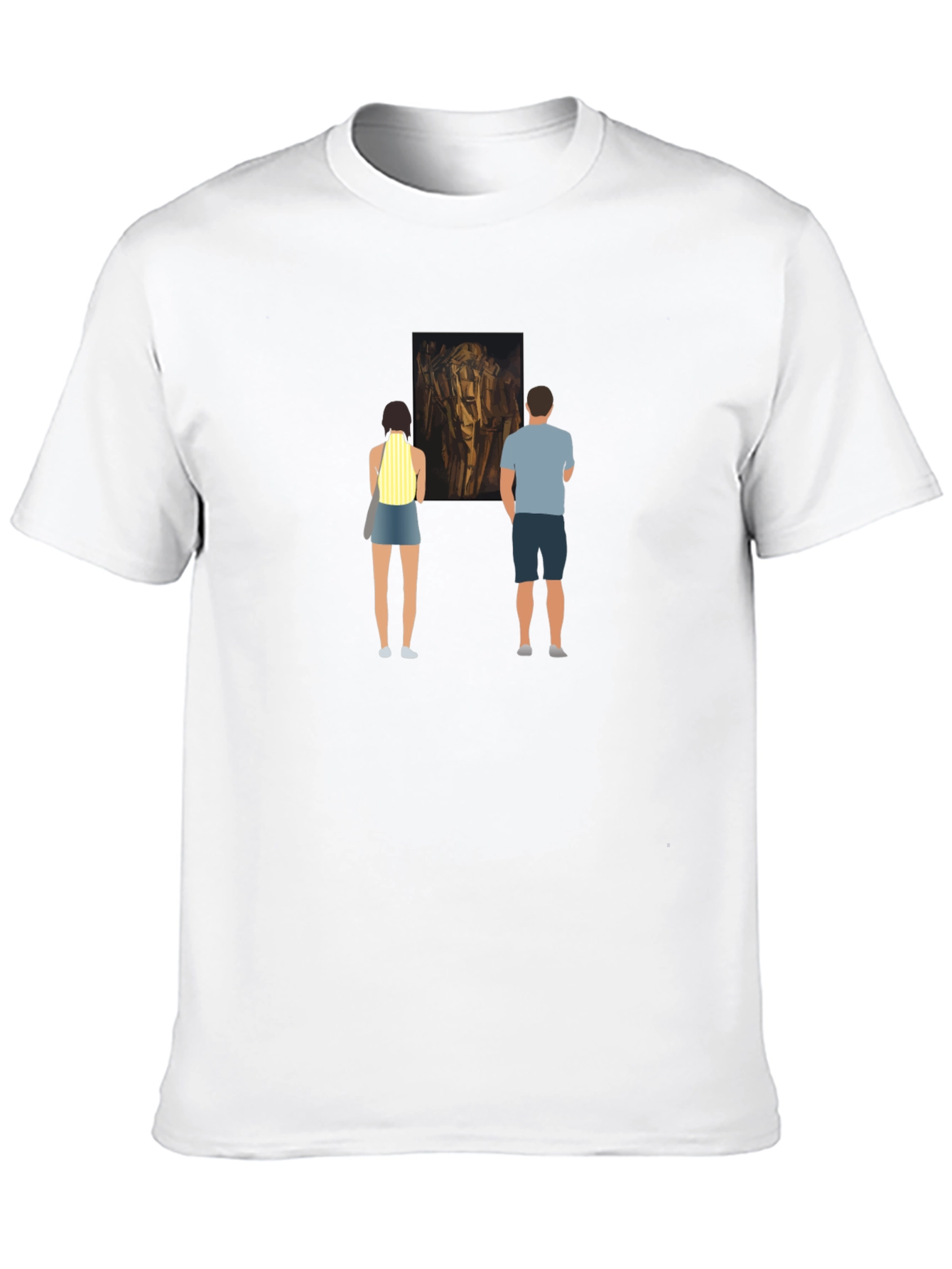 Art Lovers Tee: Museum Visit Design