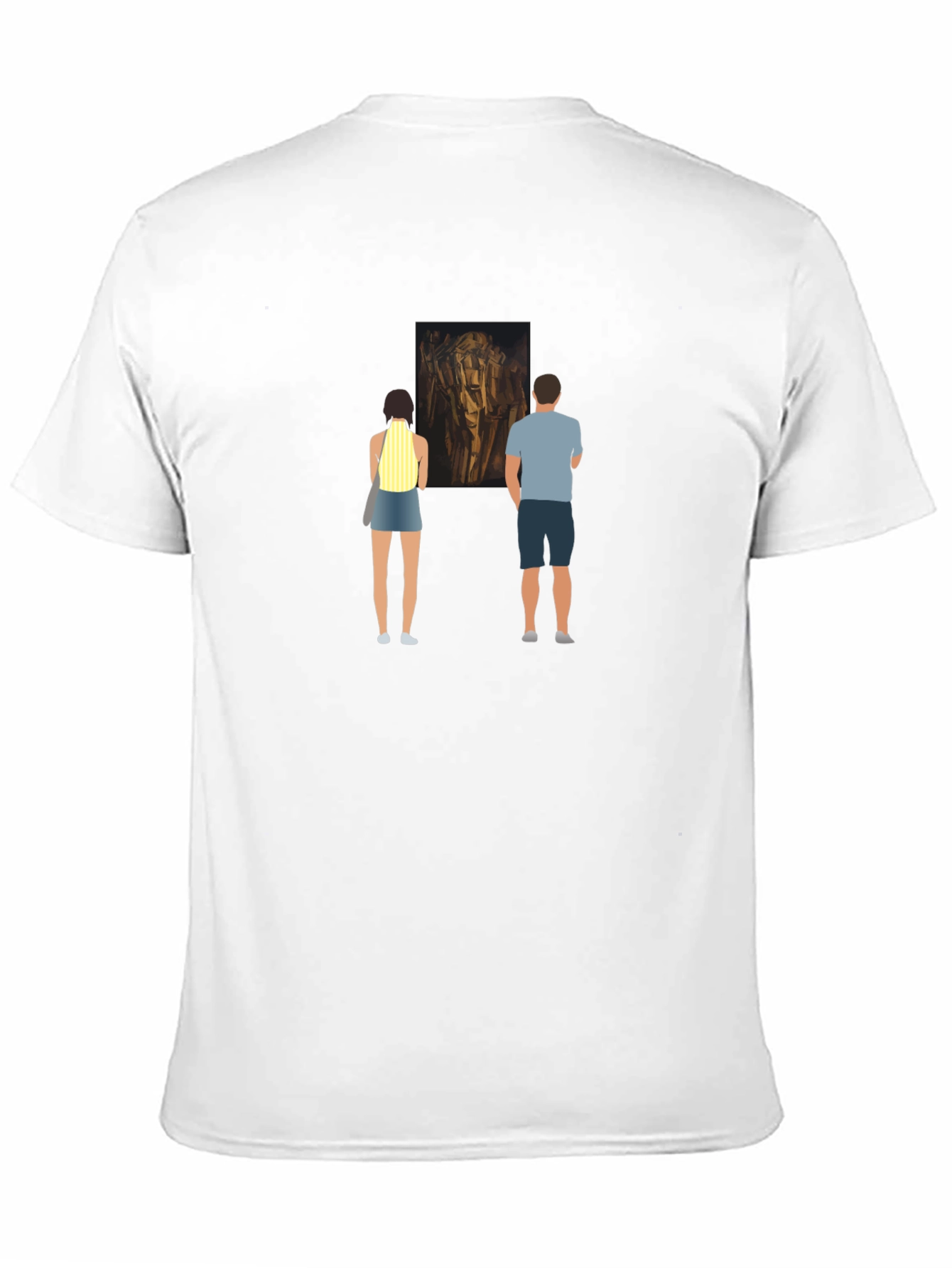 Art Lovers Tee: Museum Visit Design