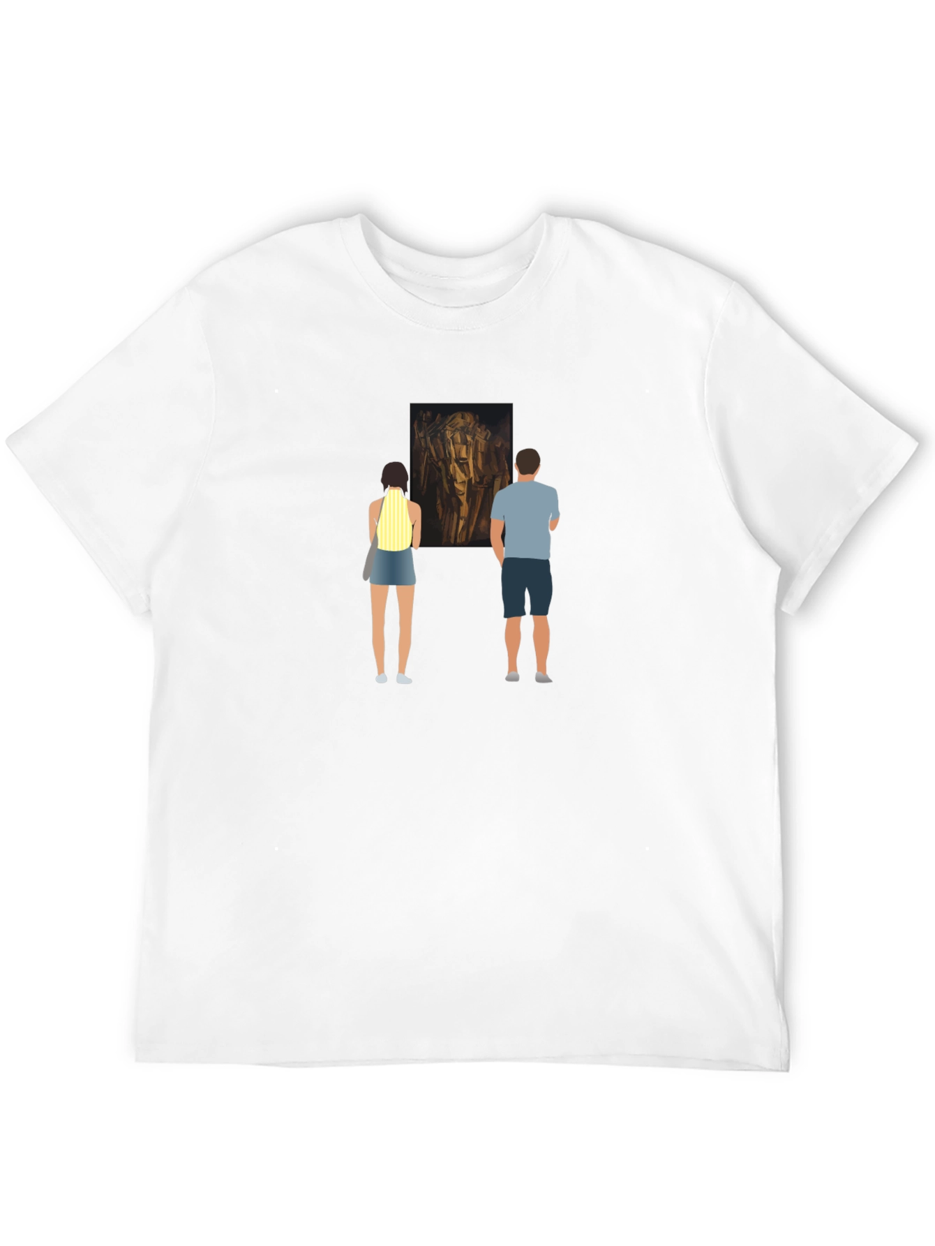 Art Lovers Tee: Museum Visit Design