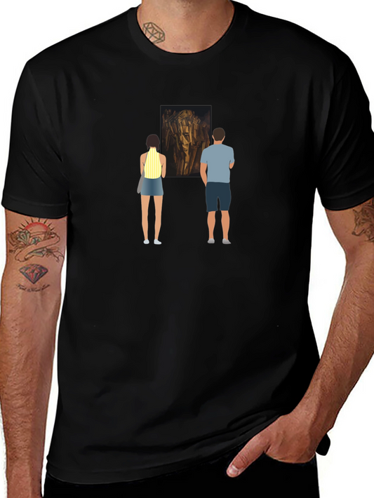 Art Lovers Tee: Museum Visit Design