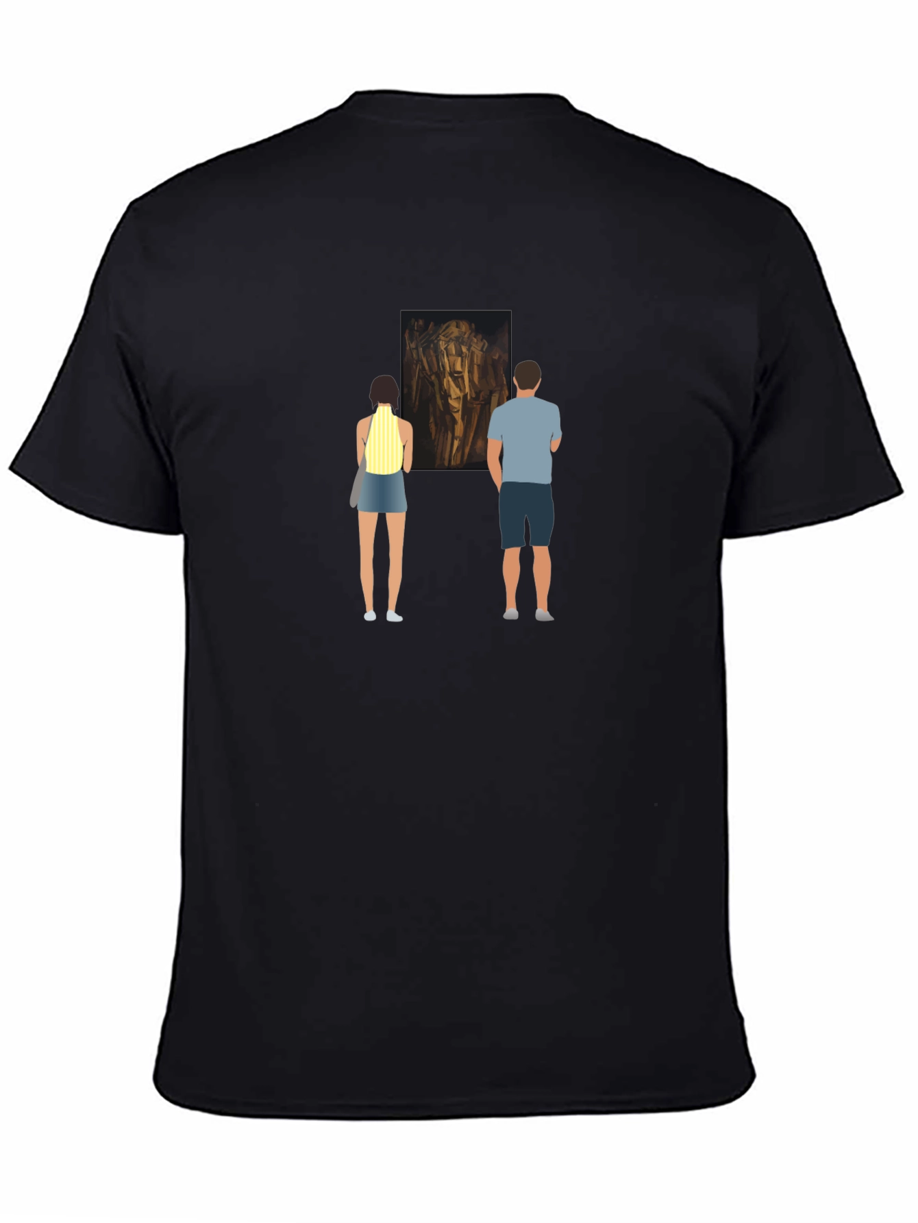 Art Lovers Tee: Museum Visit Design