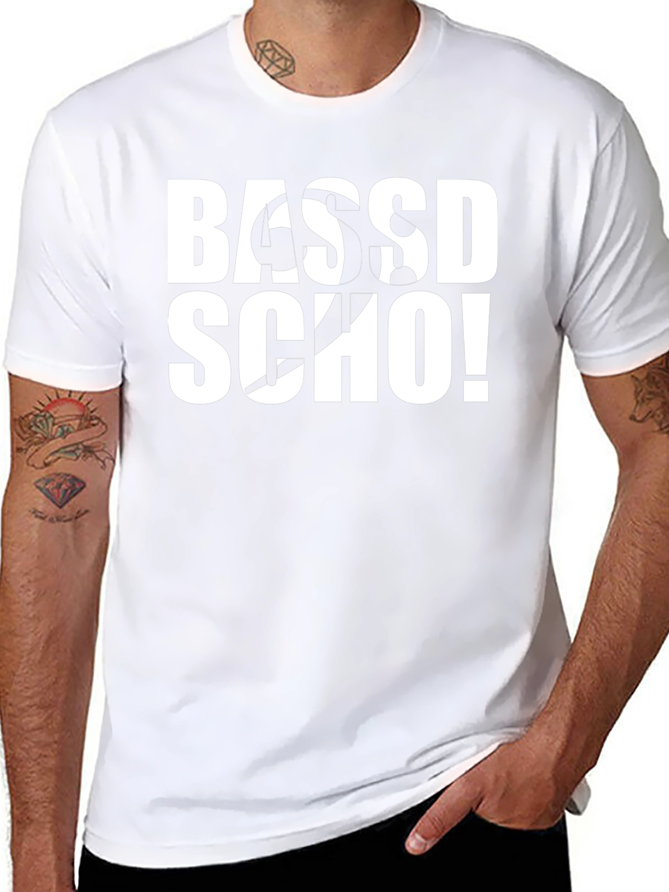 Bass School T-Shirt - Funny Music Teacher Tee