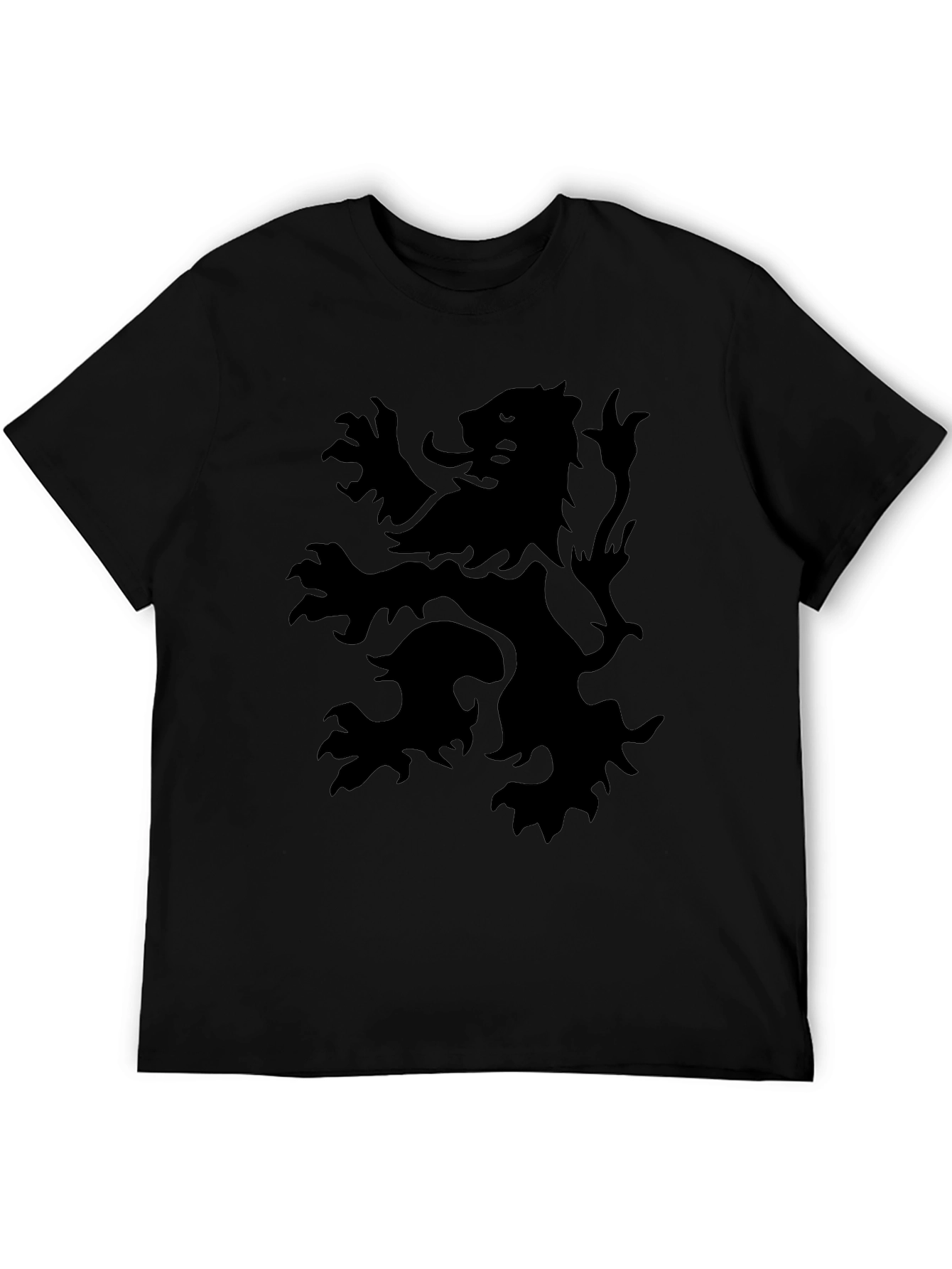 Black Lion Rampant Graphic Tee - Mens