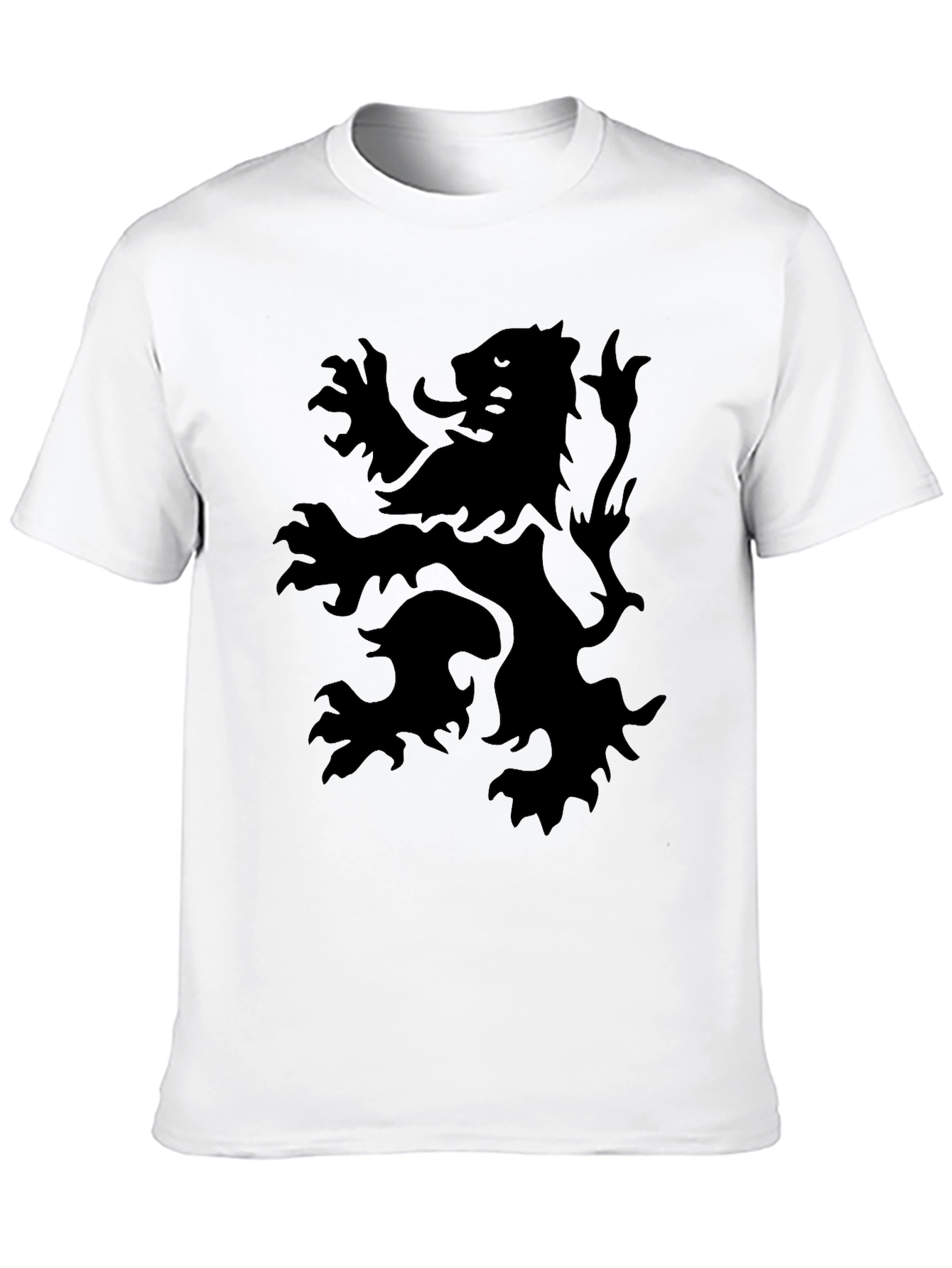 Black Lion Rampant Graphic Tee - Mens