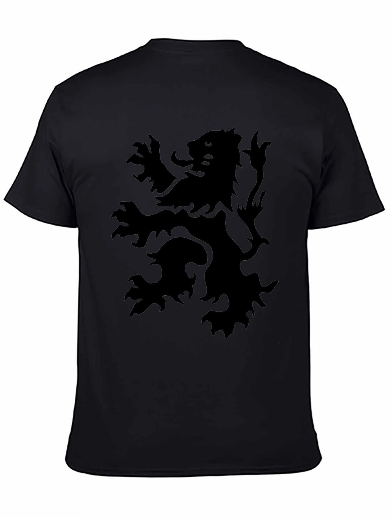 Black Lion Rampant Graphic Tee - Mens
