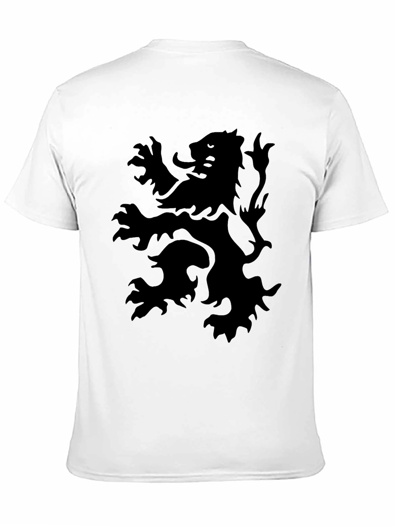 Black Lion Rampant Graphic Tee - Mens