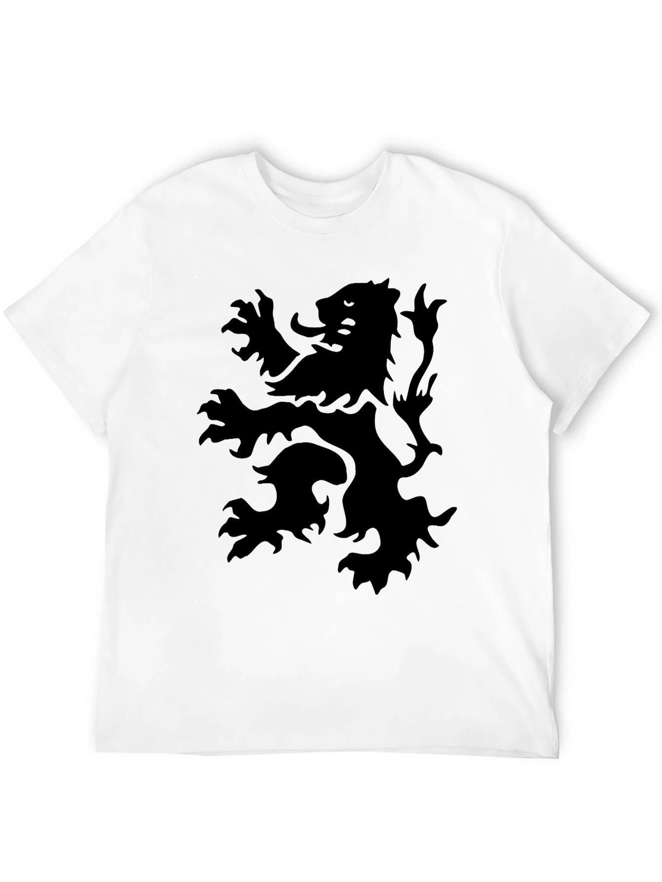 Black Lion Rampant Graphic Tee - Mens