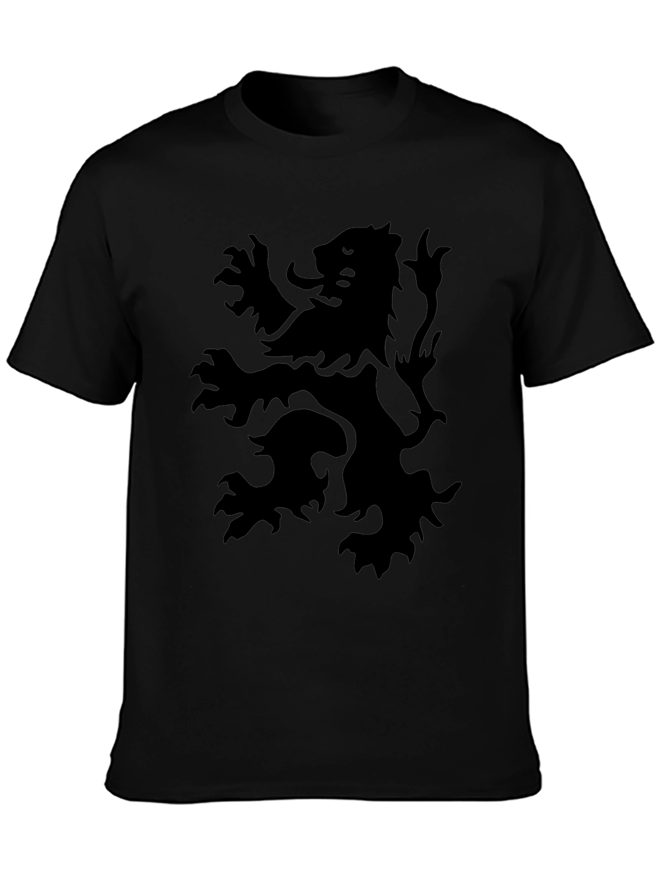 Black Lion Rampant Graphic Tee - Mens