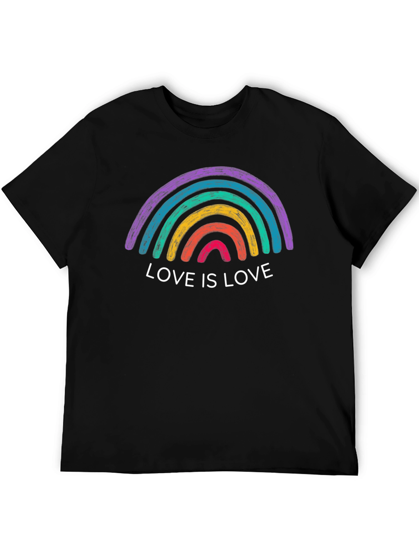 Love is Love LGBTQ Rainbow Pride T-Shirt