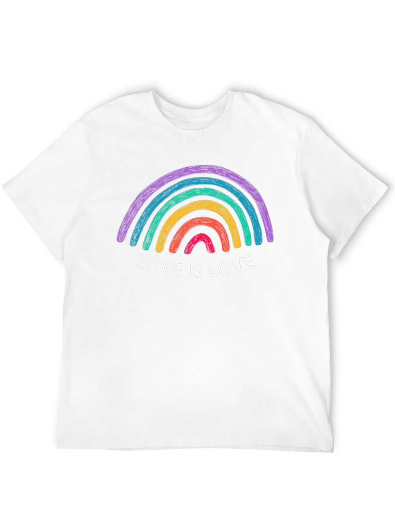 Love is Love LGBTQ Rainbow Pride T-Shirt