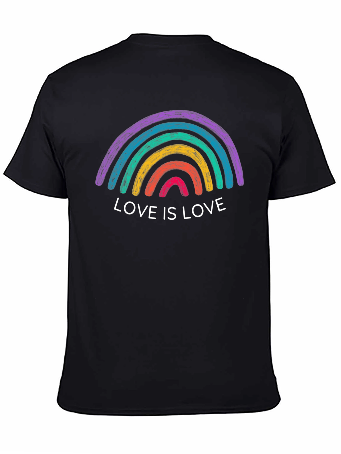Love is Love LGBTQ Rainbow Pride T-Shirt