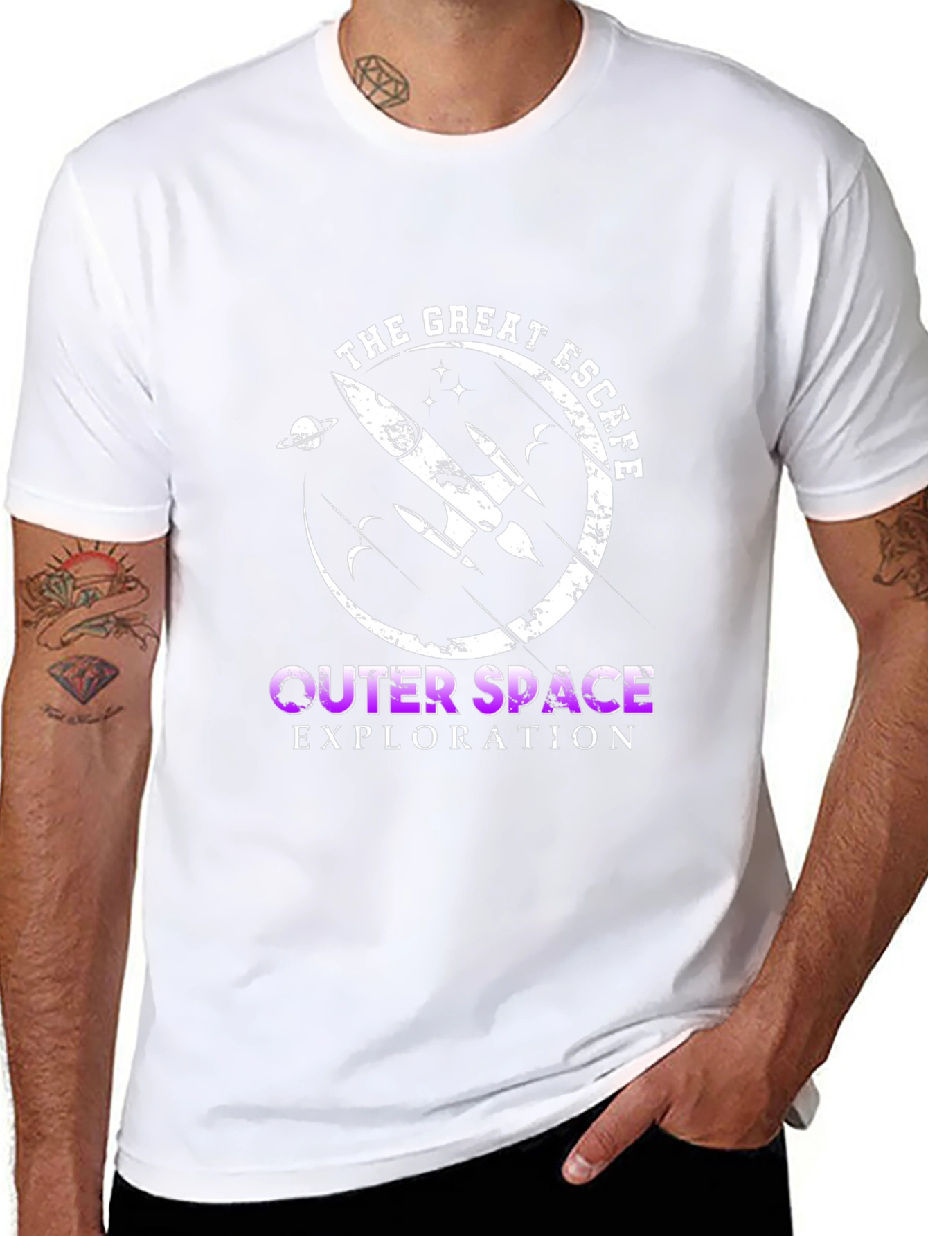 The Great Escape Outer Space Exploration T-Shirt