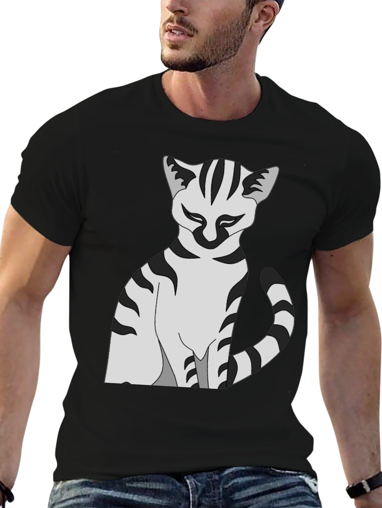 Cool Cat Graphic Tee - Unisex