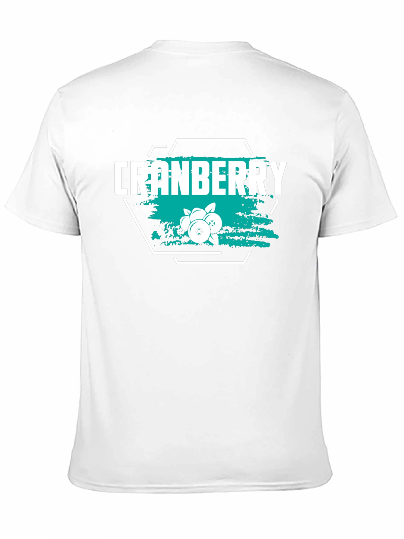 Cranberry Graphic Tee - Soft Black Cotton T-Shirt