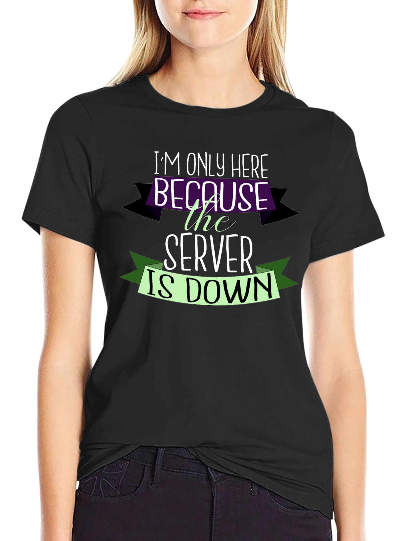 Server Down Funny IT T-Shirt