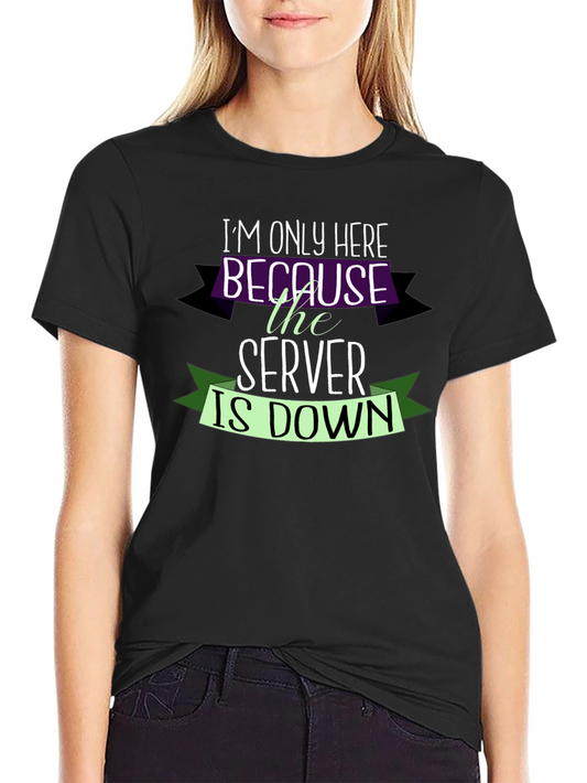 Server Down Funny IT T-Shirt