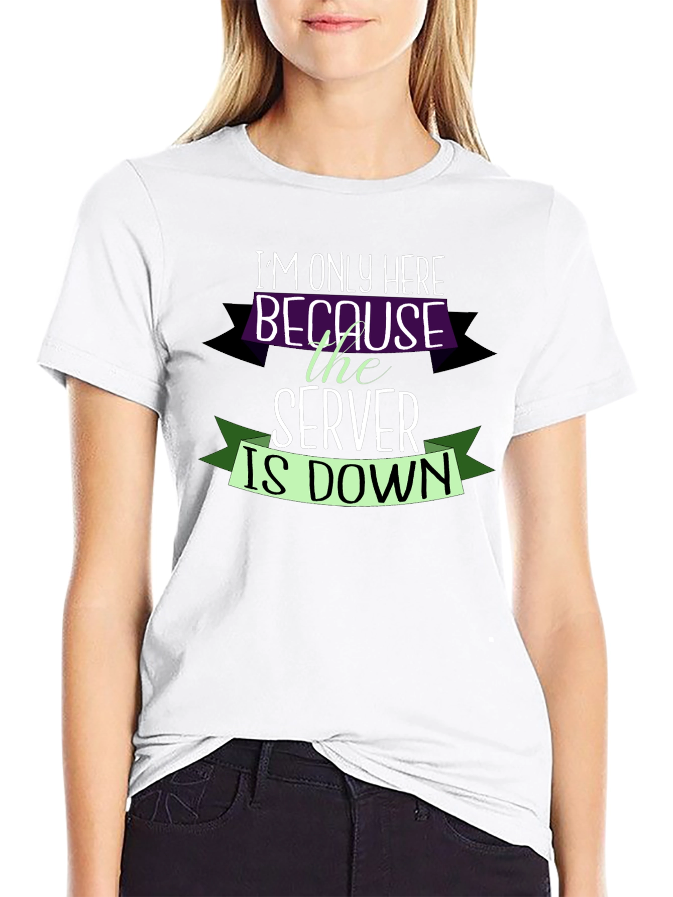 Server Down Funny IT T-Shirt